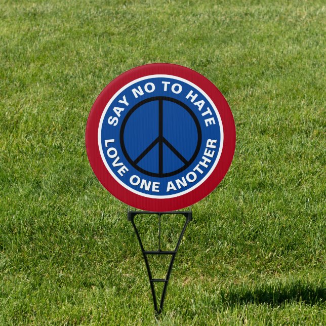 Love One Another Yard Sign (Insitu)