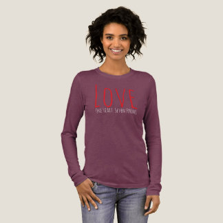 Love - One Heart. Seven Forms T-Shirt Tri-Blend Shirt