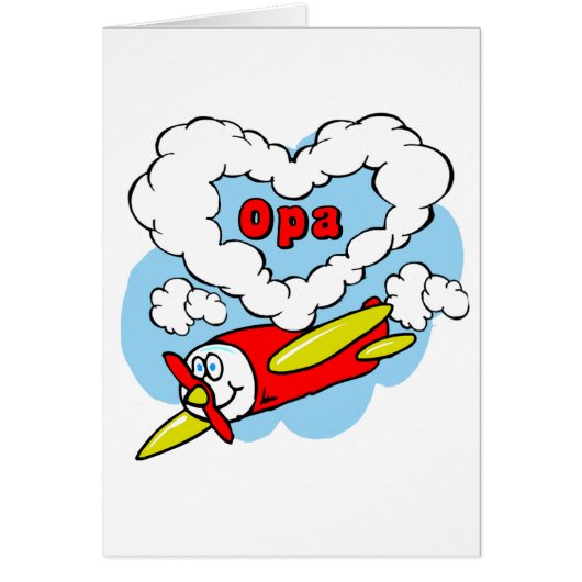 Love Opa Kids Airplane (Front)