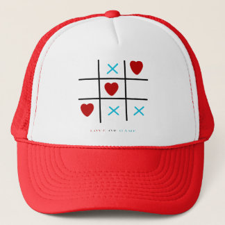 love or game trucker hat