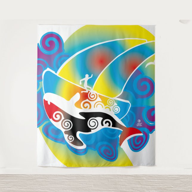 LOVE ORKA LOCA 26 BY MASANSER TAPESTRY (Front)