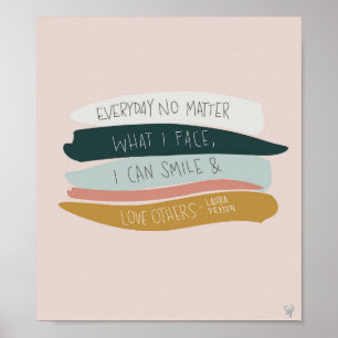 Love Others Quote by Laura Pexton Poster
