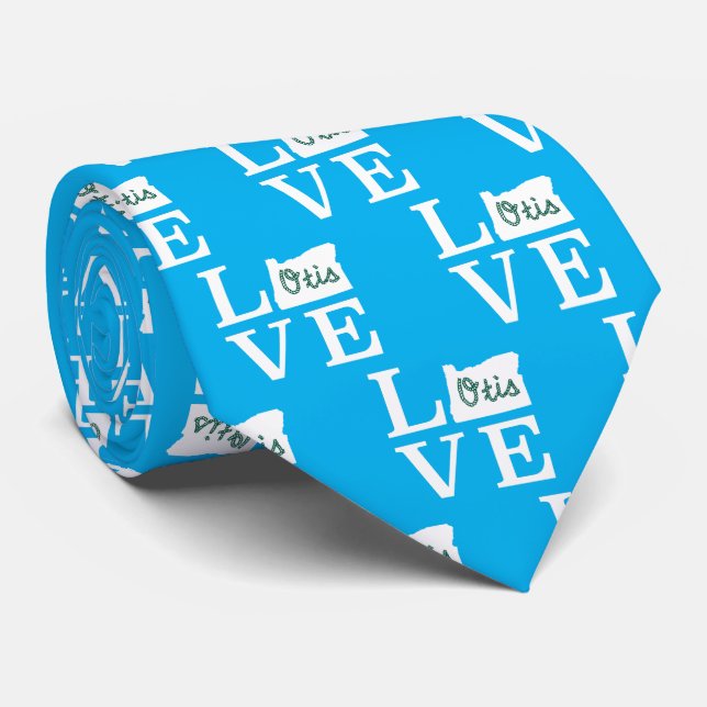 LOVE Otis Rope White Neck Tie (Rolled)