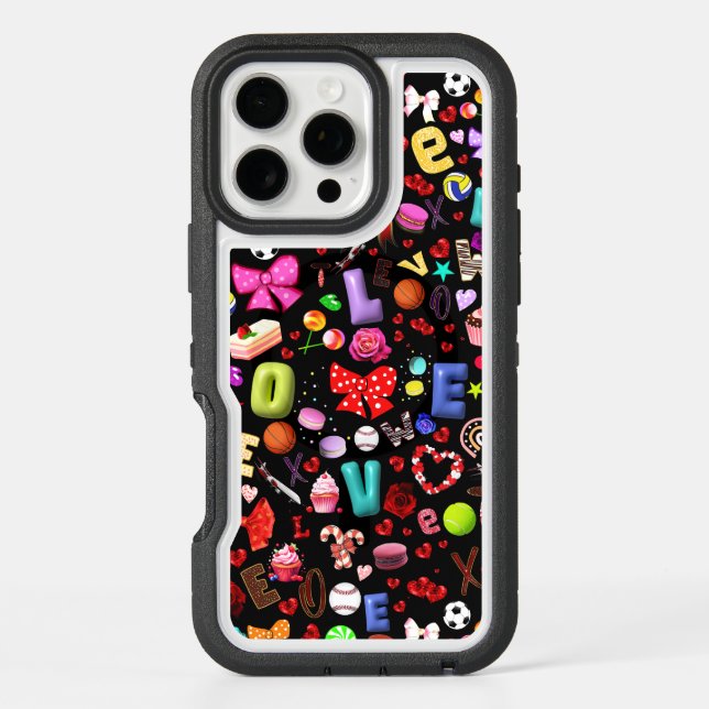 Love Otterbox iPhone Case (Back)
