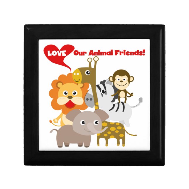 Love Our Animal Friends Keepsake Box (Front)