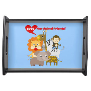 Love Our Animal Friends Serving Tray