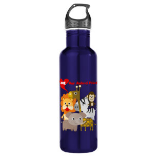 Love Our Animal Friends Water Bottle