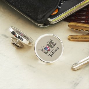 Love Our Veterans Day Proud Military Veteran Day Lapel Pin