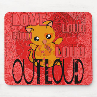Love Out Loud - More Hearts Mouse Pad