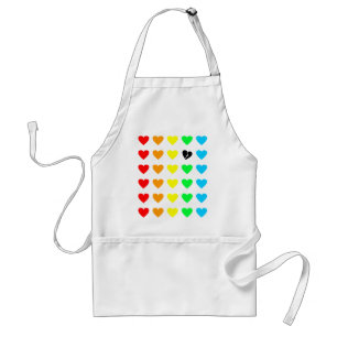 love outcast adult apron
