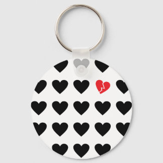 love outcast keychain