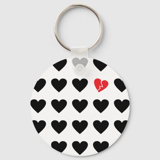 love outcast keychain (Front)