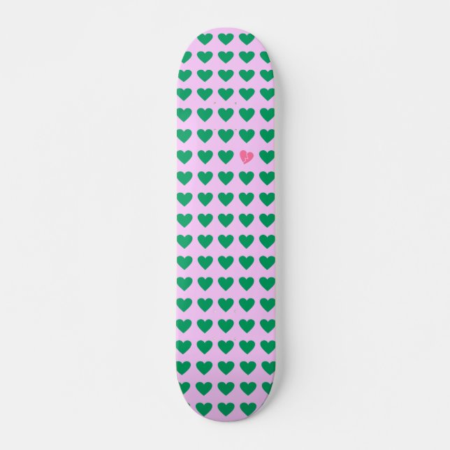love outcast skateboard deck (Front)