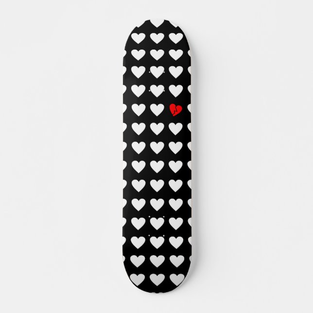 love outcast skateboard deck (Front)