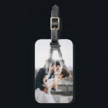 "Love" Overlay Personalized Photo Luggage Tag<br><div class="desc">Carry your most especial moments with you everywhere with this contemporary personalized photo design. Need help adding your photo? Please send us a message using the contact button below.</div>