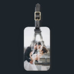 "Love" Overlay Personalized Photo Luggage Tag<br><div class="desc">Carry your most especial moments with you everywhere with this contemporary personalized photo design. Need help adding your photo? Please send us a message using the contact button below.</div>
