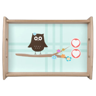 Love Owl Serving Tray