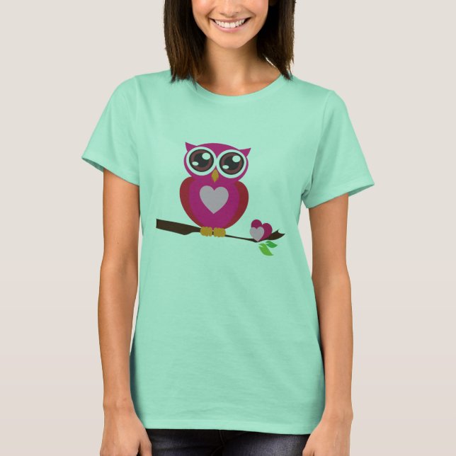 Love owl T-Shirt (Front)