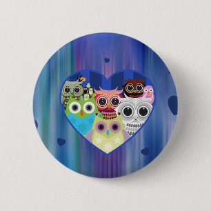 Love Owls Button