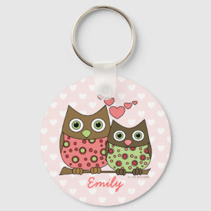 Love Owls Keychain