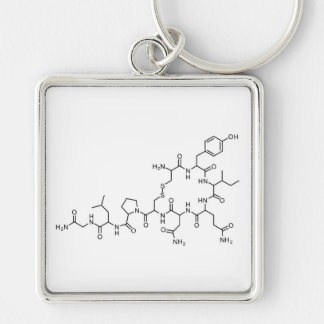 love oxytocin chemical formula chemistry element s keychain