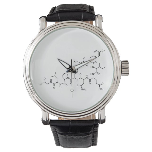 love oxytocin chemical formula chemistry element s watch (Front)