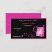 Love Package with Ribbons Business Card (Front/Back)