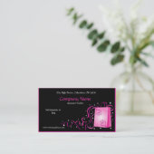 Love Package with Ribbons Business Card (Standing Front)