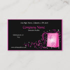 Love Package with Ribbons Business Card