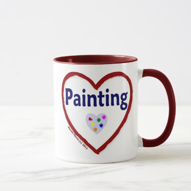 Love Painting Mug (Right)