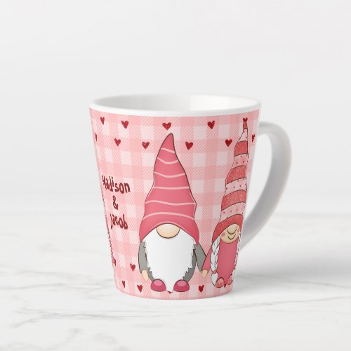 Love Pair Gnomes  Latte Mug