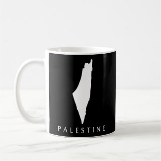 Love Palestine Map Coffee Mug