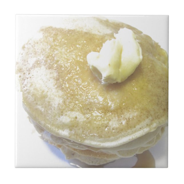 Love Pancakes Ceramic Tile (Front)