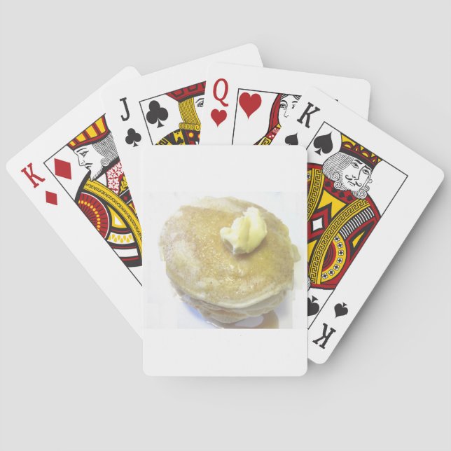 Love Pancakes Poker Cards (Back)