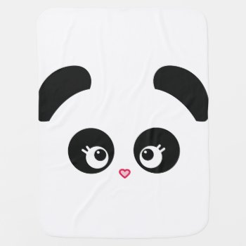 Love Panda® Baby Blanket by CUTEbrandsAPPAREL at Zazzle