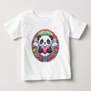 Love Panda Baby T-Shirt