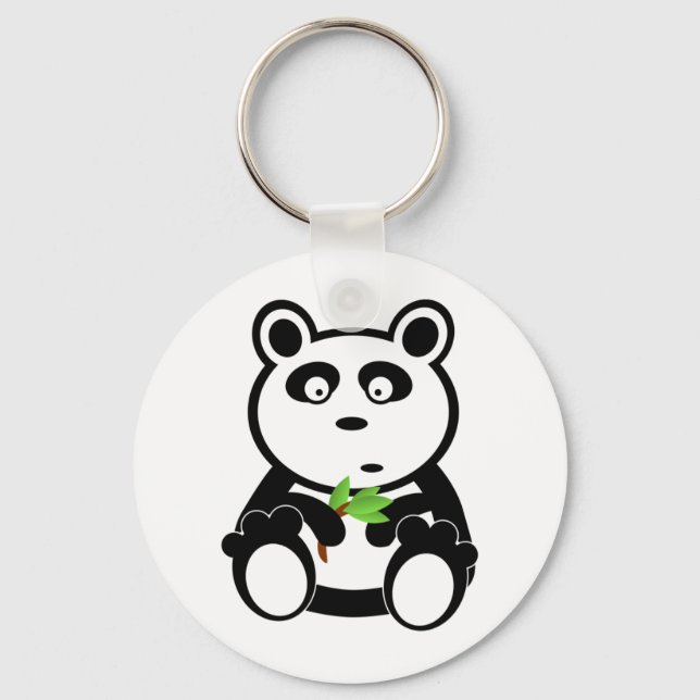 Love Panda bear Keychain (Front)