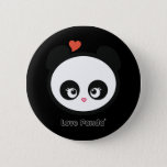 Love Panda&#174; Button at Zazzle