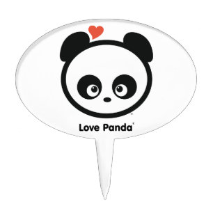 Love Panda® Cake Topper