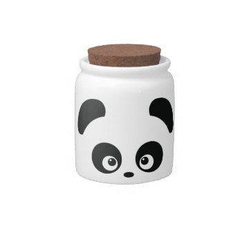 Love Panda® Candy Jar by CUTEbrandsGIFTS at Zazzle