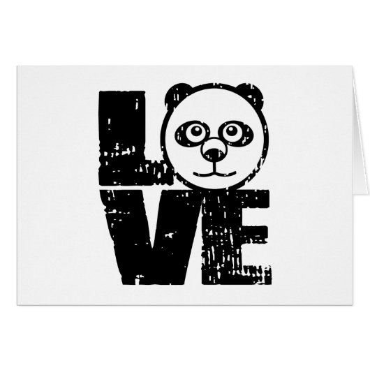 Love Panda Cards (Front Horizontal)