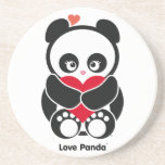 Love Panda&#174; Coaster at Zazzle