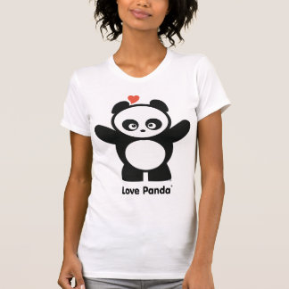 Love Panda® Destroyed Ladies Apparel T-Shirt