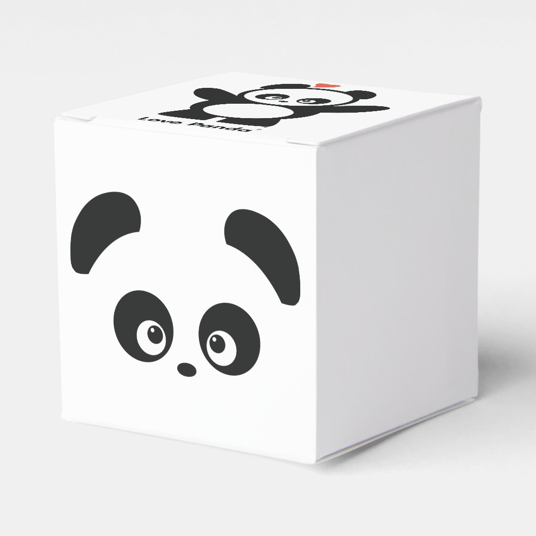 Love Panda® favor boxes | Zazzle