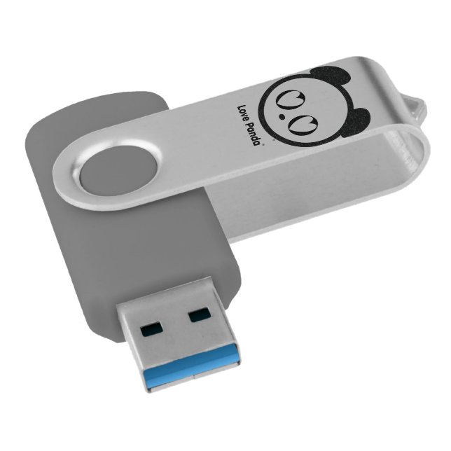 Love Panda® Flash Drive (Angled)