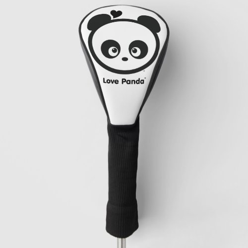 Love Panda Golf Head Cover