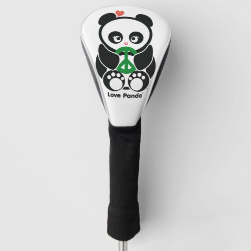 Love Panda Golf Head Cover