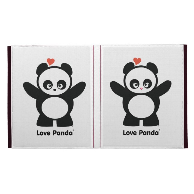 Love Panda® iPad Folio Caseable Case (Opened)