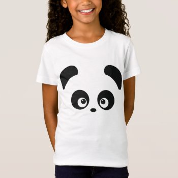 Love Panda® Kids Fitted Apparel T-shirt by CUTEbrandsAPPAREL at Zazzle
