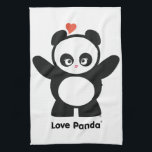 Love Panda® Kitchen Towel<br><div class="desc">Love Panda® Kitchen Towel from Cute Brands. For more information on Love Panda® check us out at CUTEandHAPPY.com</div>